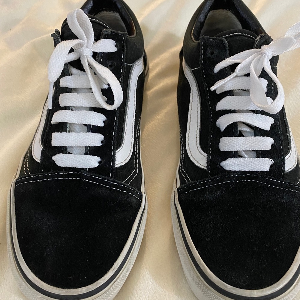 Vans men sneakers black size 5.5